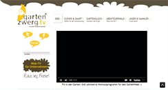 Desktop Screenshot of gartenzwerg.tv